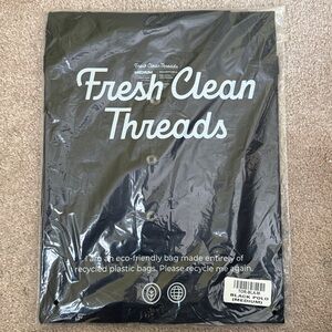 Fresh Clean Threads - Winter Foundation Polo - Black (M)